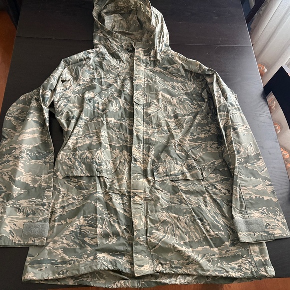 Mens Orc Industries Improved Parka Camo Rainsuit Jacket Size S M L - Picture 1 of 8